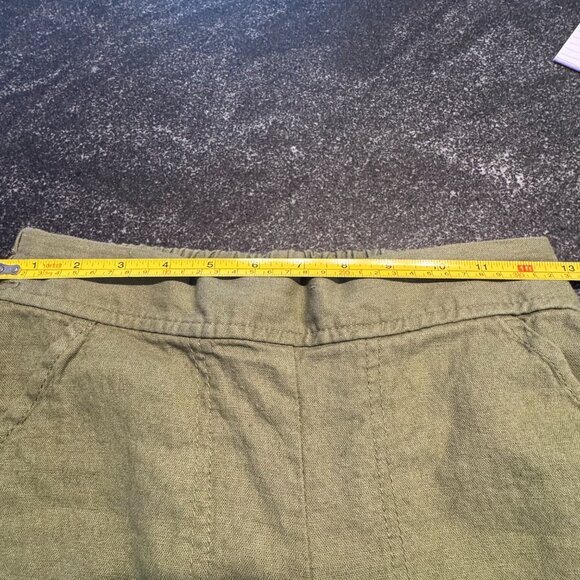 Max Studio Twill Wide Leg Pull-On Pants, XS - Picture 4 of 8